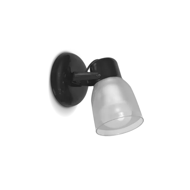 APLIQUE 1 LUZ BASE RED RADIO TUL TERMOPLASTICA