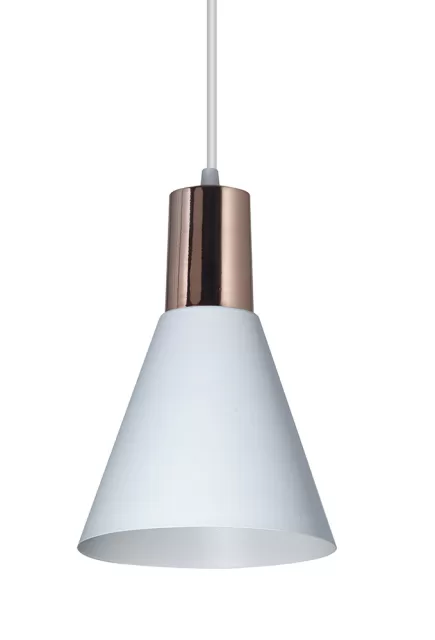 COLGANTE 1L PANTALLA METALICA EMBUDO COMBINADO CON COBRE