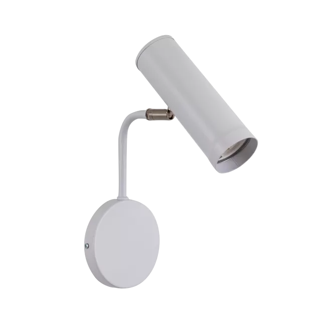 APLIQUE BASE REDONDA C/ PANTALLA TUBO METAL 3L