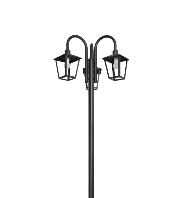 FAROL TRAPEZOIDAL 3L CON COLUMNA 2,5M