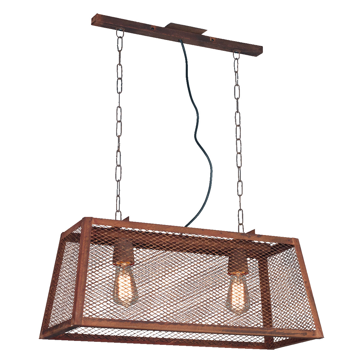 COLGANTE 2L CON PANTALLA DE MALLA METALICA