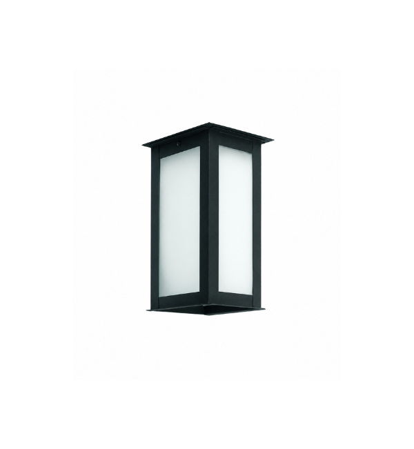 FAROL DE PARED 2L VIDRIO ESMERILADO